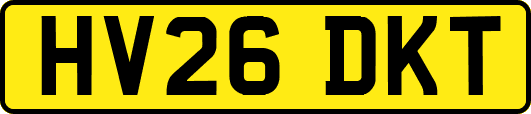 HV26DKT