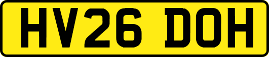 HV26DOH