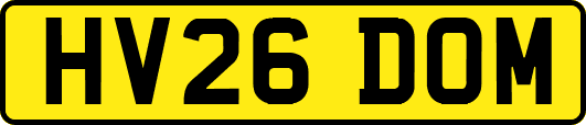 HV26DOM