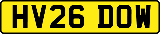 HV26DOW