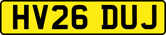 HV26DUJ