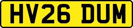 HV26DUM