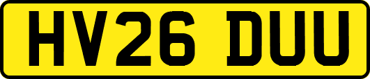 HV26DUU