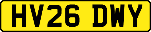 HV26DWY