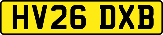 HV26DXB