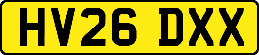 HV26DXX