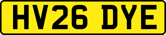HV26DYE