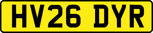 HV26DYR