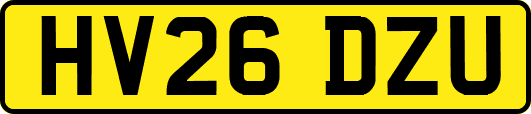 HV26DZU