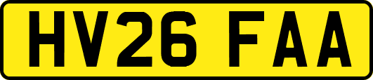 HV26FAA