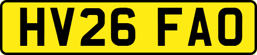 HV26FAO