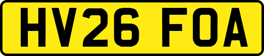 HV26FOA