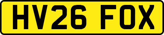 HV26FOX