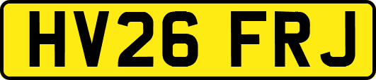 HV26FRJ