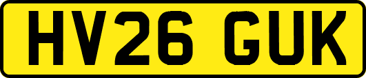 HV26GUK