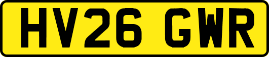 HV26GWR
