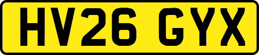 HV26GYX