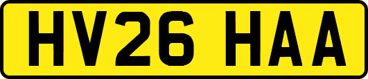 HV26HAA