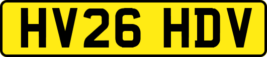 HV26HDV