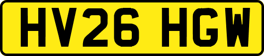 HV26HGW
