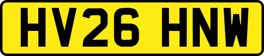 HV26HNW