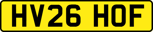 HV26HOF