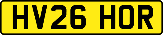HV26HOR