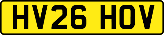 HV26HOV