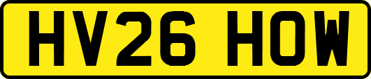 HV26HOW