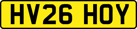 HV26HOY
