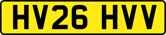HV26HVV