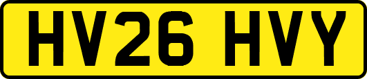 HV26HVY