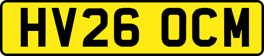 HV26OCM