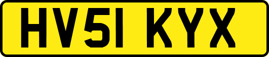 HV51KYX