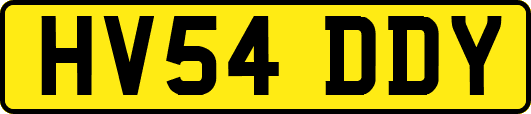 HV54DDY