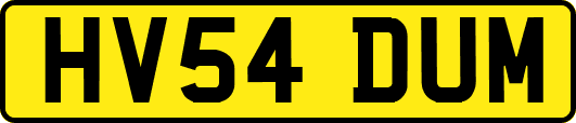 HV54DUM