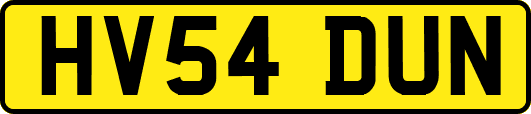 HV54DUN