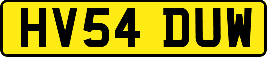 HV54DUW