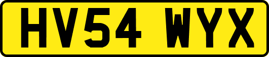 HV54WYX