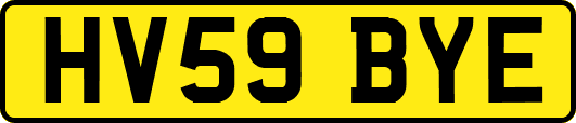 HV59BYE