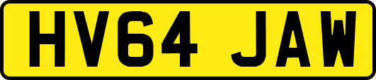 HV64JAW
