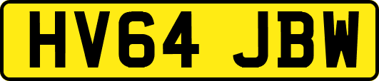HV64JBW