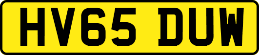 HV65DUW