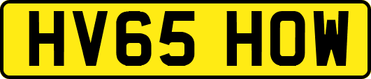 HV65HOW