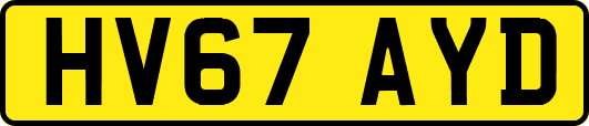 HV67AYD