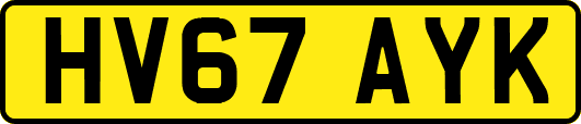 HV67AYK