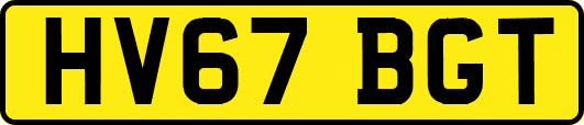 HV67BGT