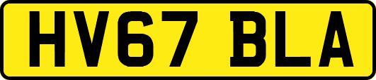 HV67BLA