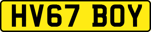HV67BOY