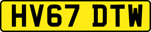 HV67DTW